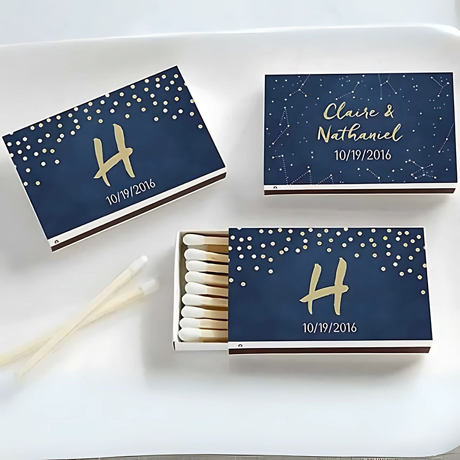 Personalized Match Boxes